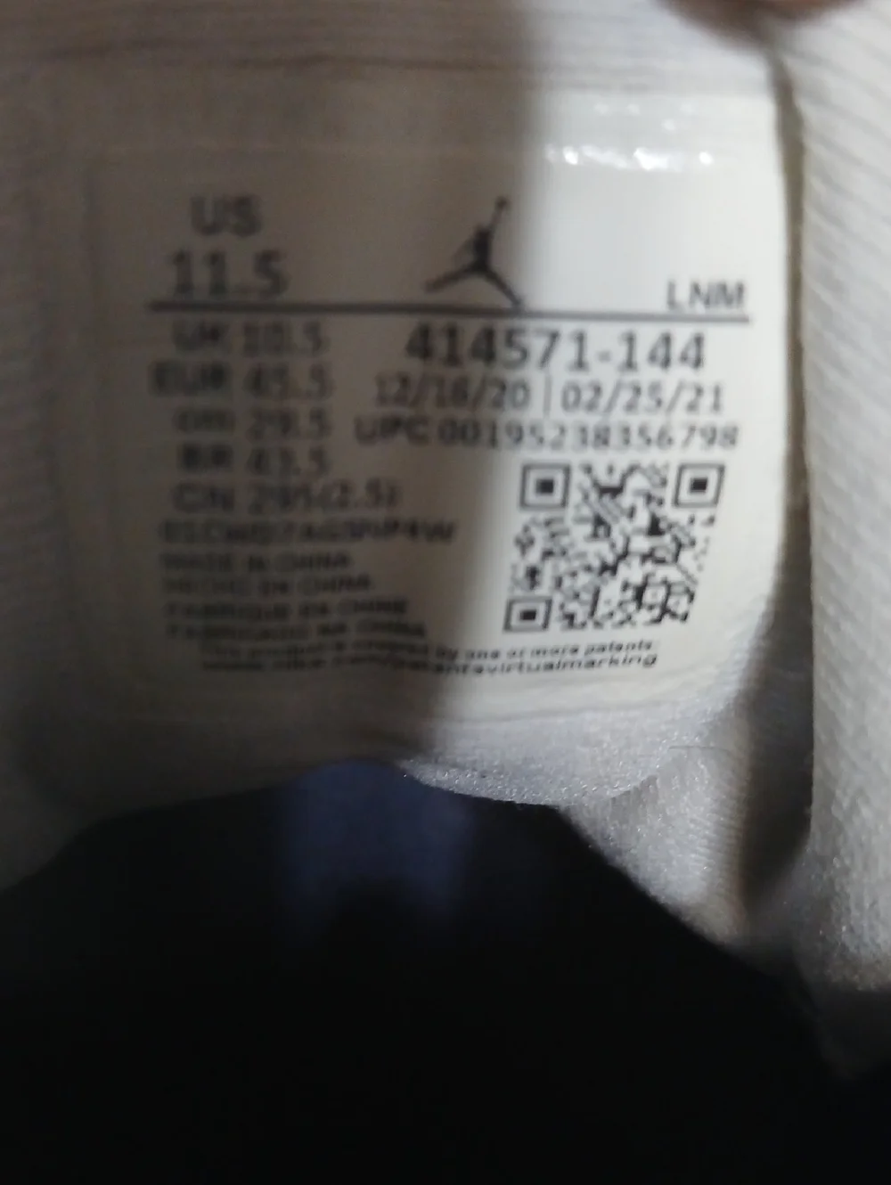 Air Jordan 13 Retro "OBSIDIAN" Mens Size-11.5. 100%AUTHENTIC! - Picture 6 of 12